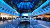 The Carwalk was the center piece of the festhalle at IAA07
