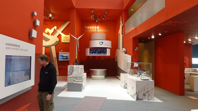 Exhibit for the Jacobs University, Bremen at Expo 2010 in Shanghai